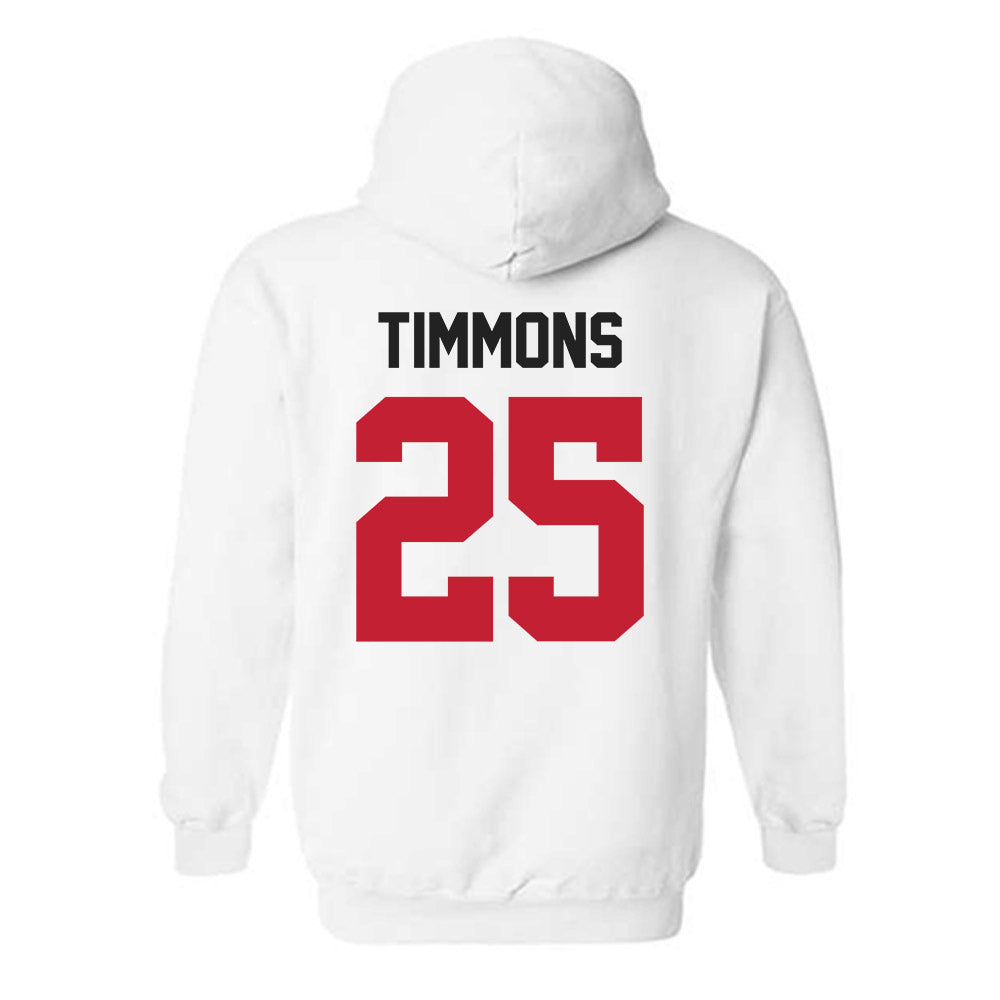 Ohio State - NCAA Football : Jay Timmons - Classic Shersey Hooded Sweatshirt-1