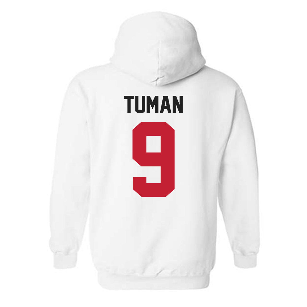 Ohio State - NCAA Women's Volleyball : Mia Tuman - Classic Shersey Hooded Sweatshirt-1