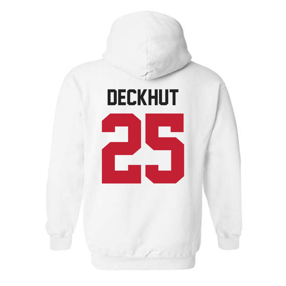 Ohio State - NCAA Men's Ice Hockey : Sam Deckhut - Classic Shersey Hooded Sweatshirt-1