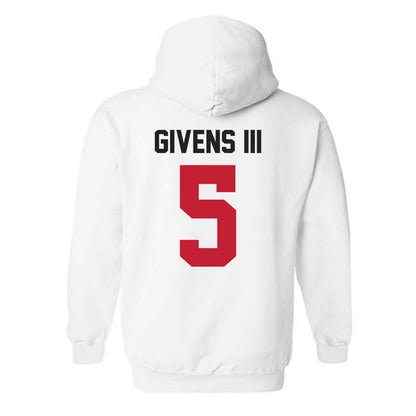Ohio State - NCAA Men's Basketball : Curtis Givens III - Classic Shersey Hooded Sweatshirt-1