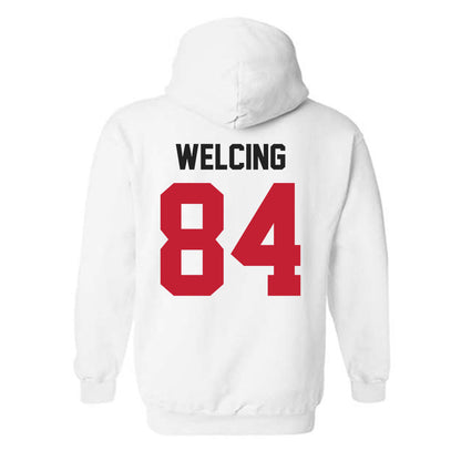 Ohio State - NCAA Football : Hunter Welcing - Classic Shersey Hooded Sweatshirt-1