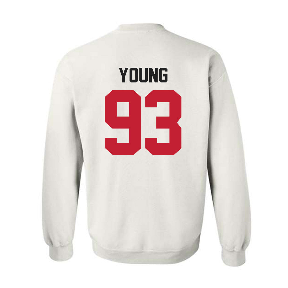 Ohio State - NCAA Football : Brady Young - Classic Shersey Crewneck Sweatshirt-1