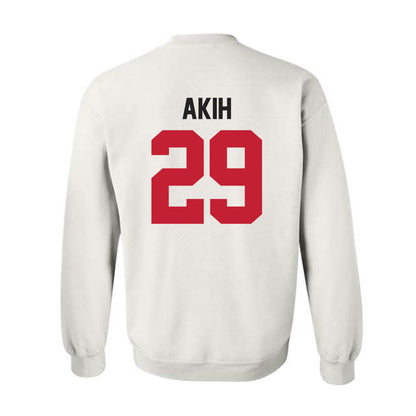 Ohio State - NCAA Football : Favour Akih - Classic Shersey Crewneck Sweatshirt-1