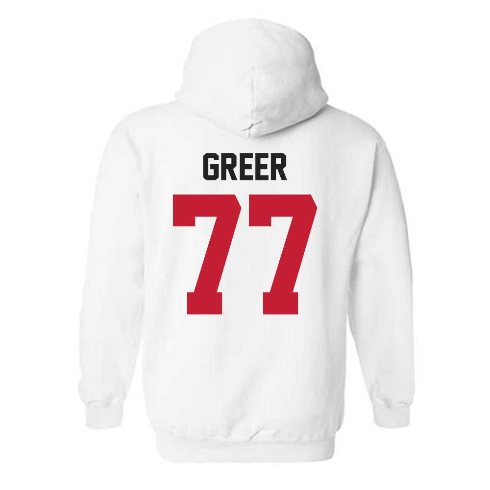 Ohio State - NCAA Football : Sam Greer - Classic Shersey Hooded Sweatshirt-1