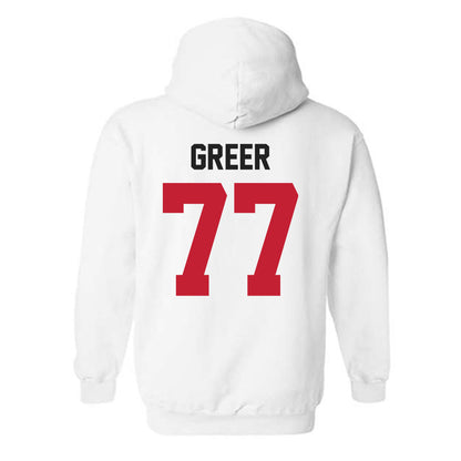 Ohio State - NCAA Football : Sam Greer - Classic Shersey Hooded Sweatshirt-1
