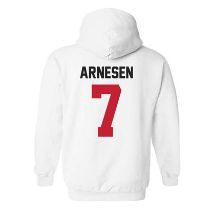 Ohio State - NCAA Men's Soccer : William Arnesen - Classic Shersey Hooded Sweatshirt-1