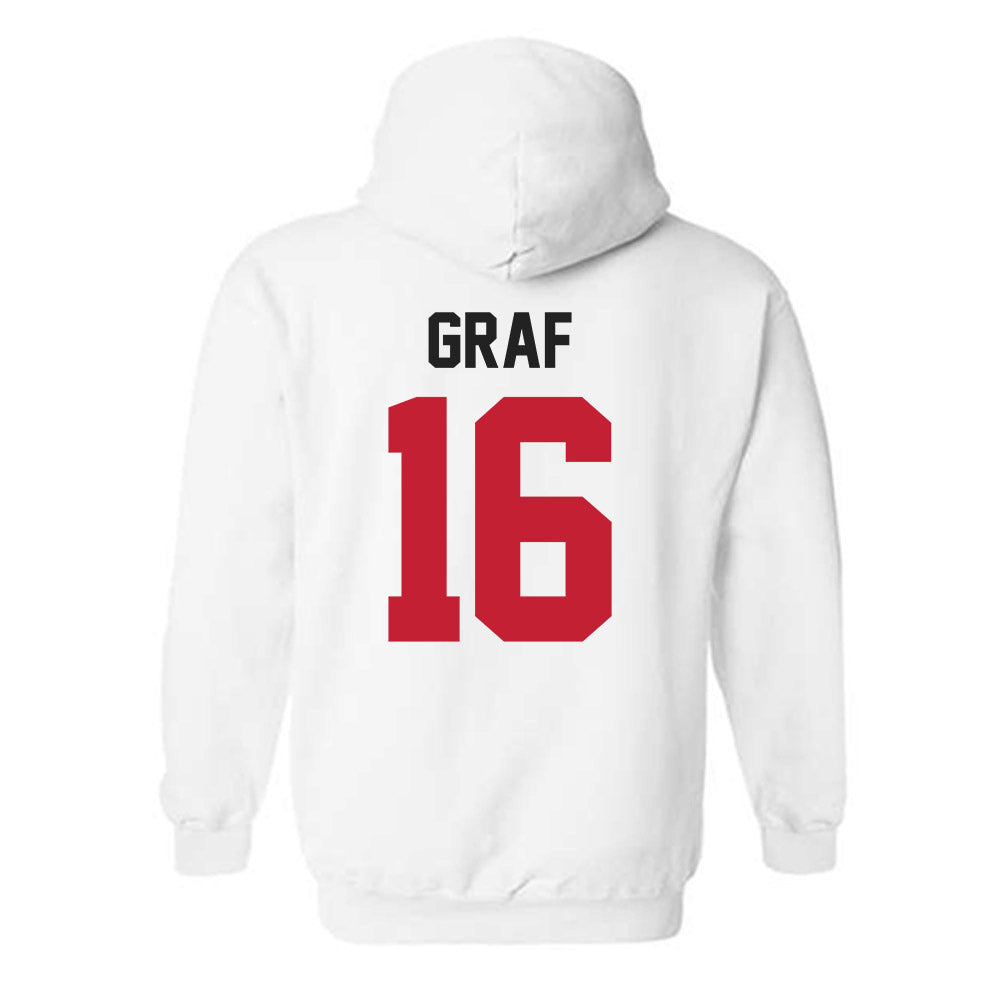 Ohio State - NCAA Baseball : Owen Graf - Classic Shersey Hooded Sweatshirt-1