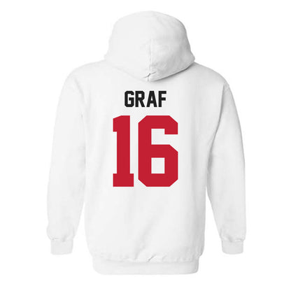 Ohio State - NCAA Baseball : Owen Graf - Classic Shersey Hooded Sweatshirt-1
