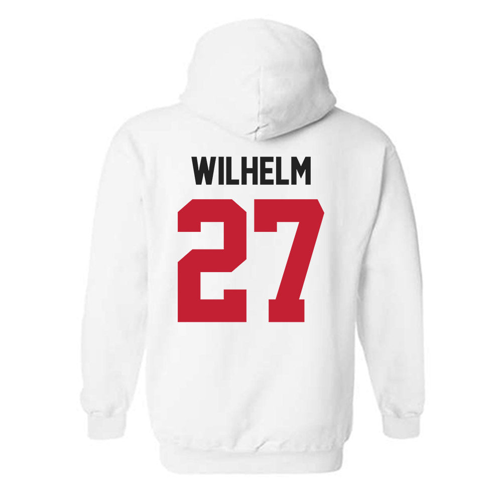 Ohio State - NCAA Softball : Abigail Wilhelm - Classic Shersey Hooded Sweatshirt-1