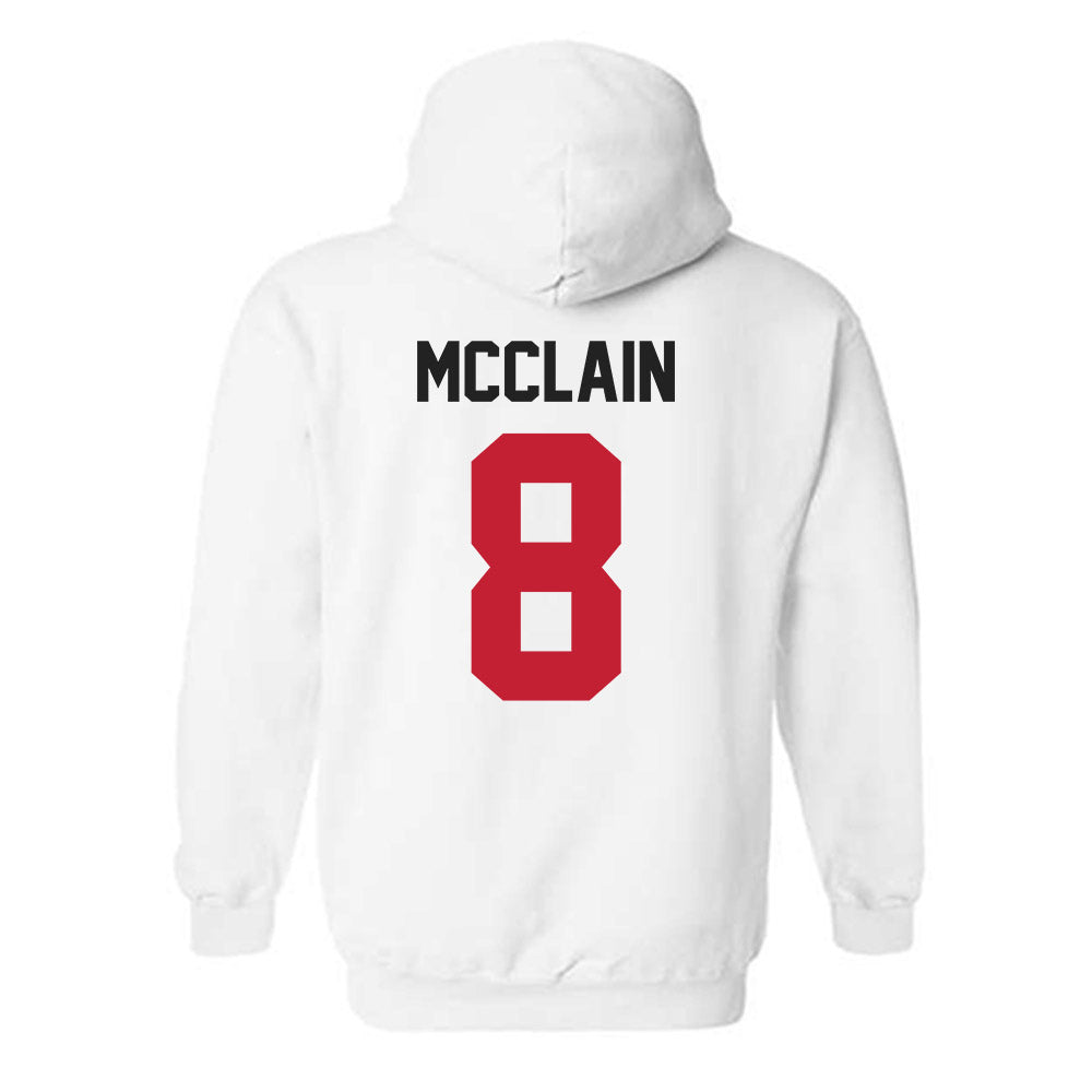 Ohio State - NCAA Football : Jaylen McClain - Classic Shersey Hooded Sweatshirt-1
