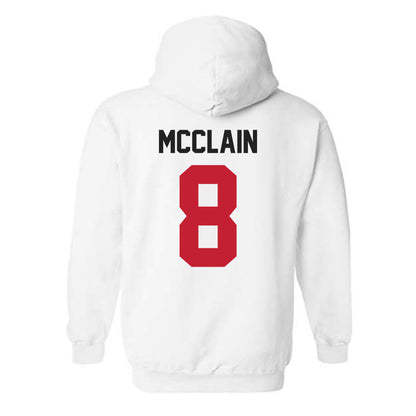Ohio State - NCAA Football : Jaylen McClain - Classic Shersey Hooded Sweatshirt-1