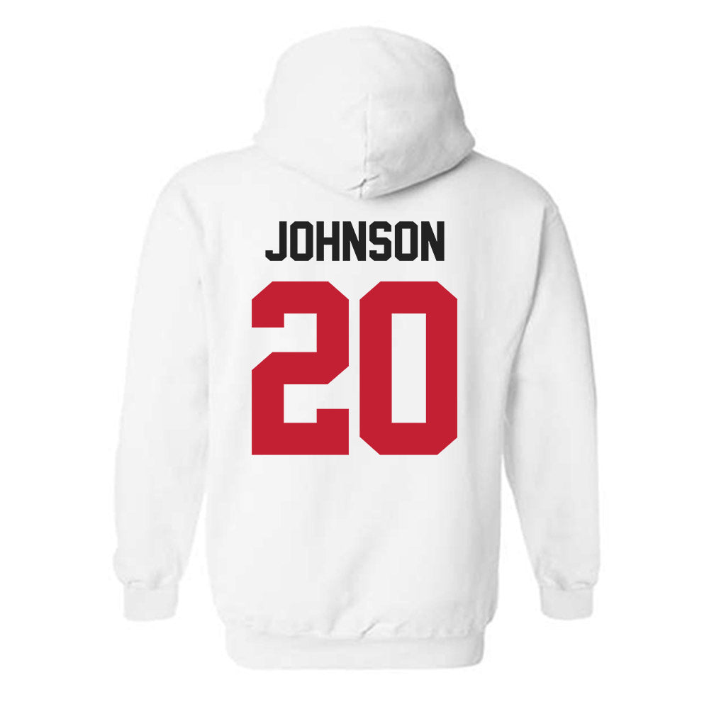 Ohio State - NCAA Football : Cincere Johnson - Classic Shersey Hooded Sweatshirt-1