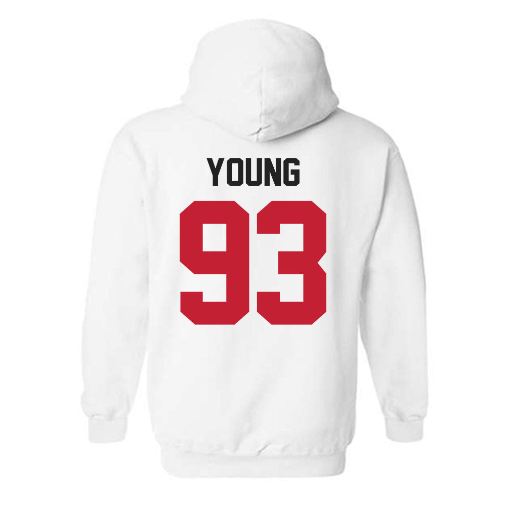 Ohio State - NCAA Football : Brady Young - Classic Shersey Hooded Sweatshirt-1