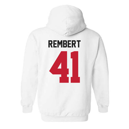 Ohio State - NCAA Football : Braxton Rembert - Classic Shersey Hooded Sweatshirt-1
