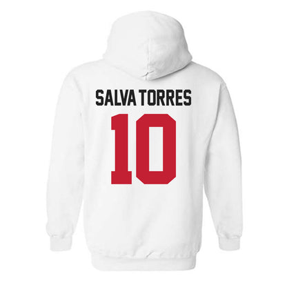 Ohio State - NCAA Men's Volleyball : Eliel Salva-Torres - Classic Shersey Hooded Sweatshirt-1