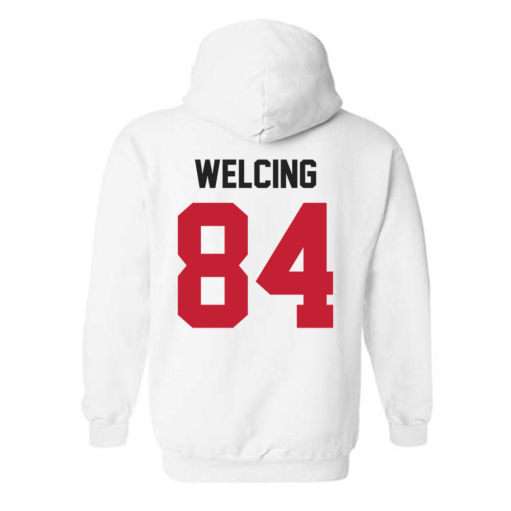 Ohio State - NCAA Football : Hunter Welcing - Classic Shersey Hooded Sweatshirt-1