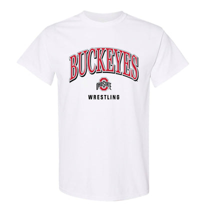 Ohio State - NCAA Wrestling : Seth Shumate - Classic Shersey T-Shirt-0