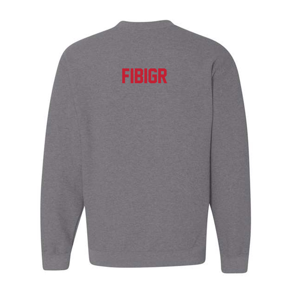 Ohio State - NCAA Men's Ice Hockey : Jakub Fibigr - Classic Shersey Crewneck Sweatshirt-1