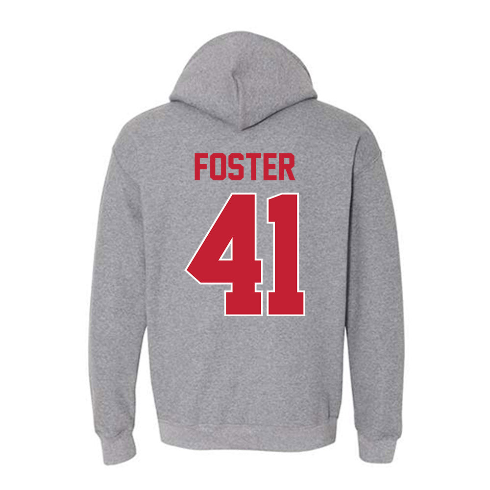 Ohio State - NCAA Men's Lacrosse : Kyle Foster - Classic Shersey Hooded Sweatshirt-1