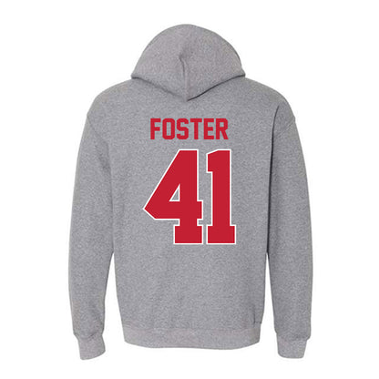 Ohio State - NCAA Men's Lacrosse : Kyle Foster - Classic Shersey Hooded Sweatshirt-1