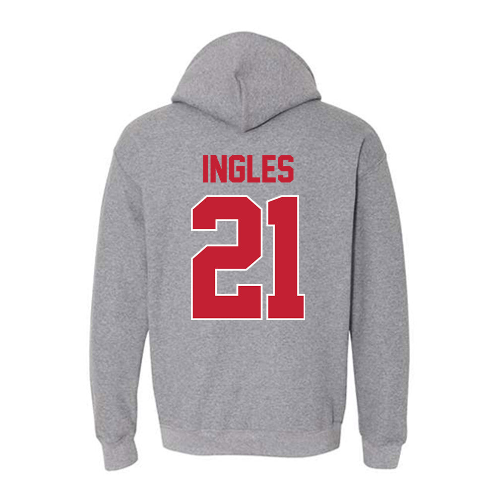 Ohio State - NCAA Men's Ice Hockey : Bryce Ingles - Classic Shersey Hooded Sweatshirt-1