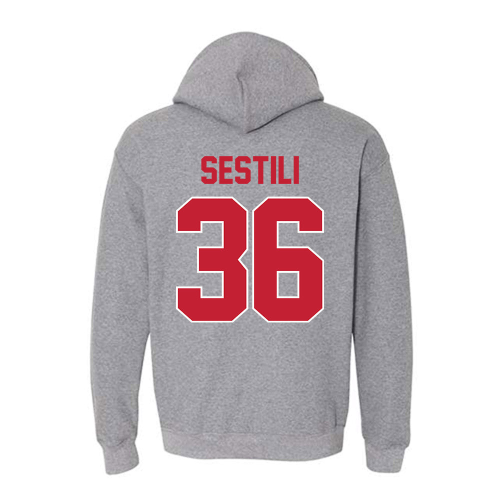 Ohio State - NCAA Men's Lacrosse : Brady Sestili - Classic Shersey Hooded Sweatshirt-1