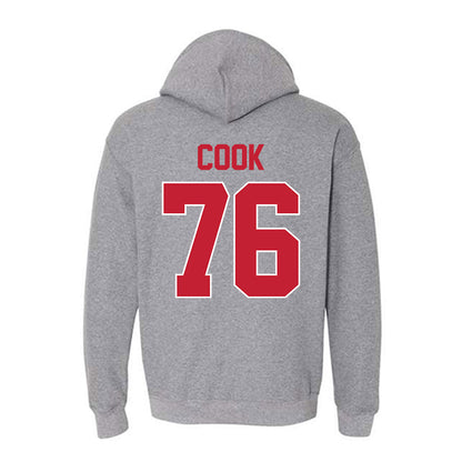 Ohio State - NCAA Football : Jake Cook - Classic Shersey Hooded Sweatshirt-1