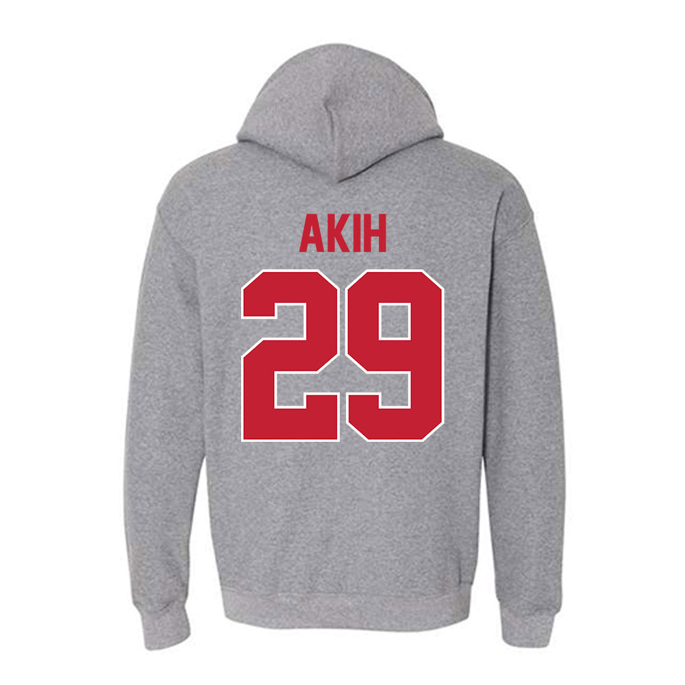 Ohio State - NCAA Football : Favour Akih - Classic Shersey Hooded Sweatshirt-1