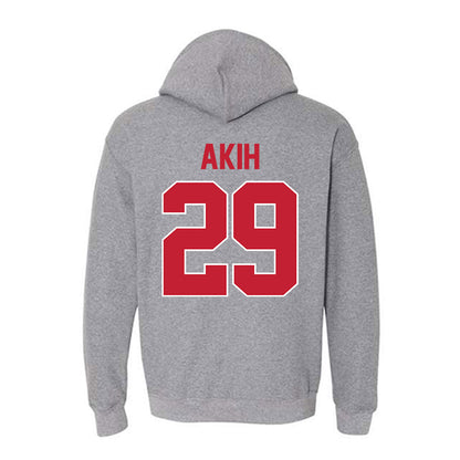 Ohio State - NCAA Football : Favour Akih - Classic Shersey Hooded Sweatshirt-1