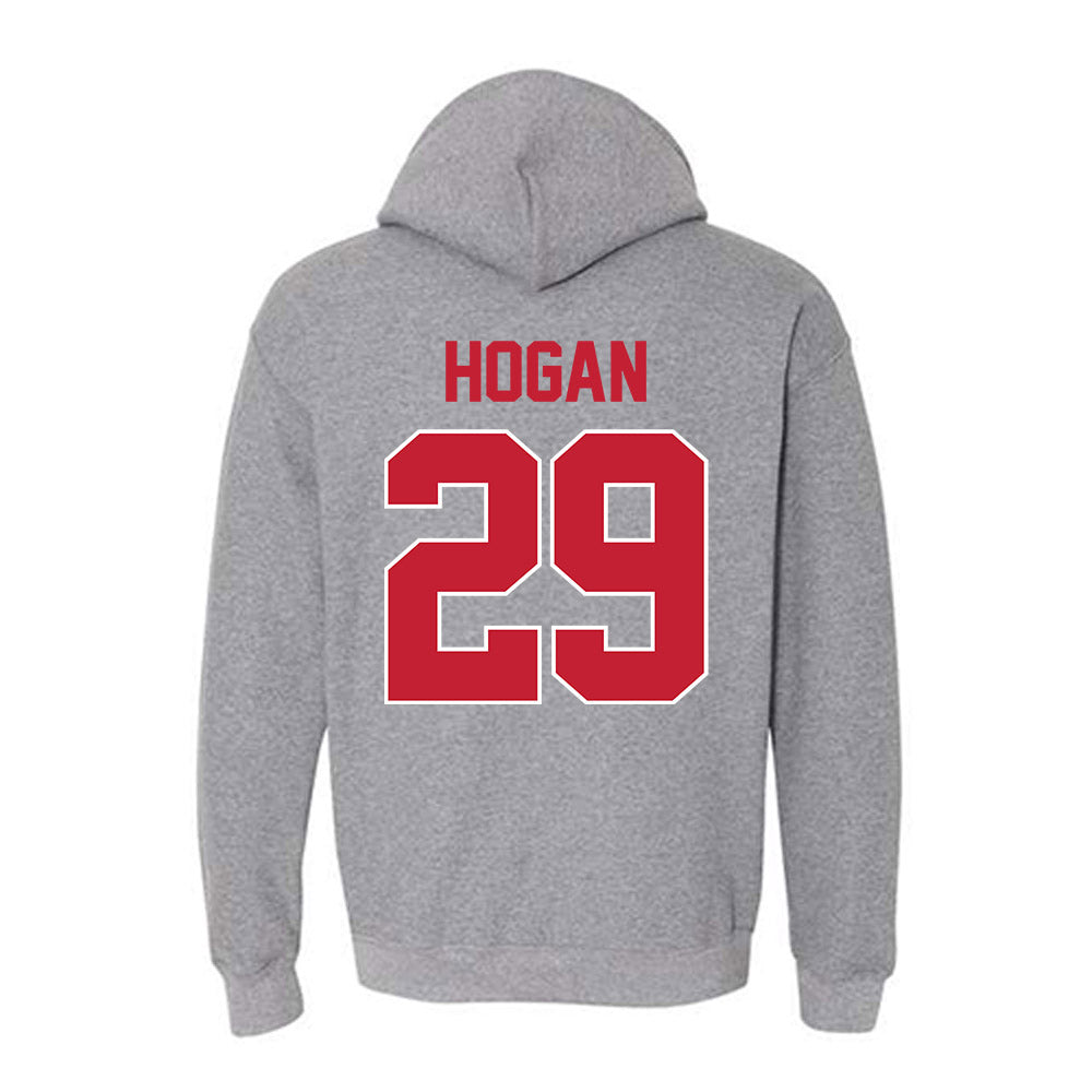 Ohio State - NCAA Men's Lacrosse : Christian Hogan - Classic Shersey Hooded Sweatshirt-1