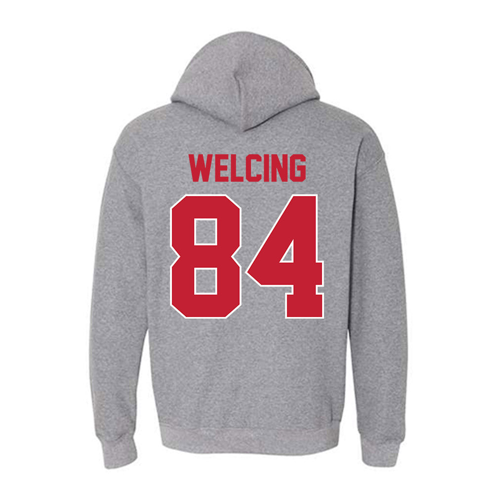 Ohio State - NCAA Football : Hunter Welcing - Classic Shersey Hooded Sweatshirt-1