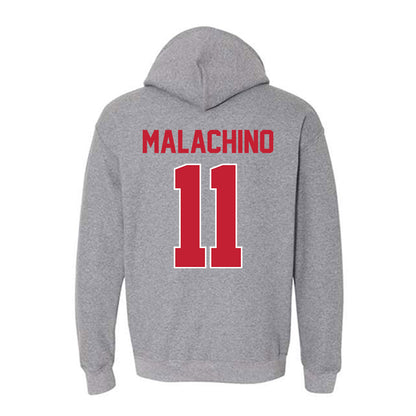 Ohio State - NCAA Women's Ice Hockey : Kaia Malachino - Classic Shersey Hooded Sweatshirt-1