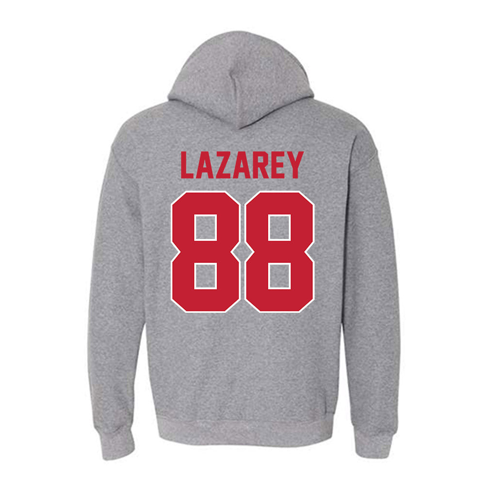 Ohio State - NCAA Men's Basketball : Vuk Lazarey - Classic Shersey Hooded Sweatshirt-1