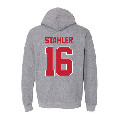 Ohio State - NCAA Women's Volleyball : Mia Stahler - Classic Shersey Hooded Sweatshirt-1