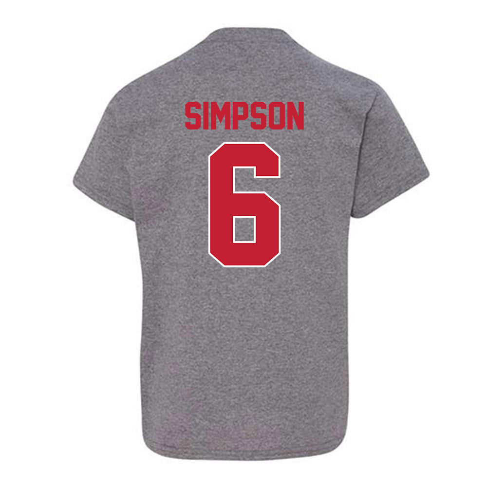 Ohio State - NCAA Baseball : Maddix Simpson - Classic Shersey Youth T-Shirt-1