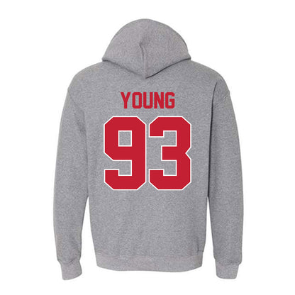 Ohio State - NCAA Football : Brady Young - Classic Shersey Hooded Sweatshirt-1