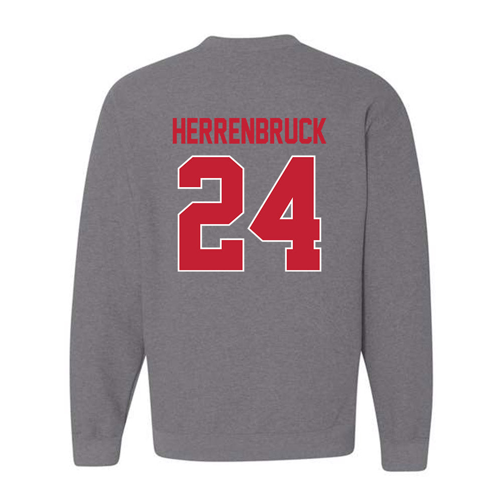 Ohio State - NCAA Baseball : Pierce Herrenbruck - Classic Shersey Crewneck Sweatshirt-1