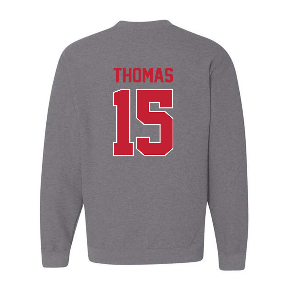 Ohio State - NCAA Football : Jordan Thomas - Classic Shersey Crewneck Sweatshirt-1