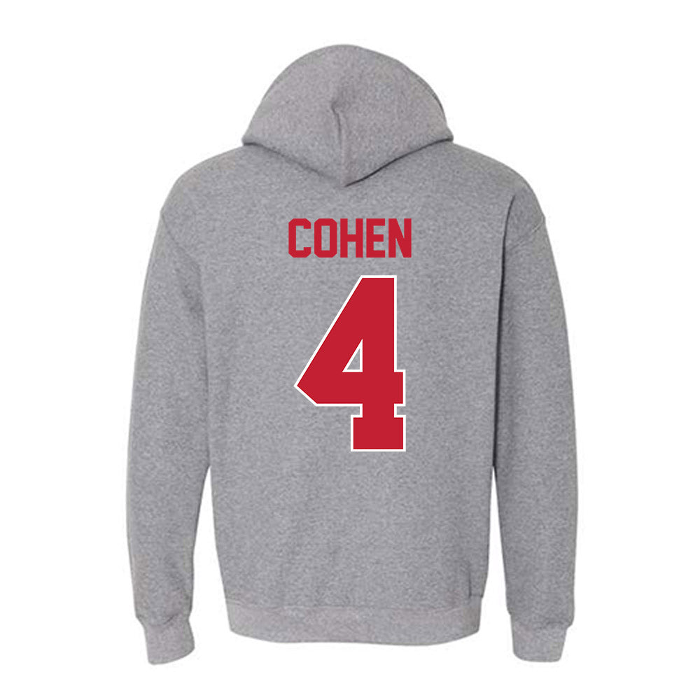 Ohio State - NCAA Men's Lacrosse : Jake Cohen - Classic Shersey Hooded Sweatshirt-1