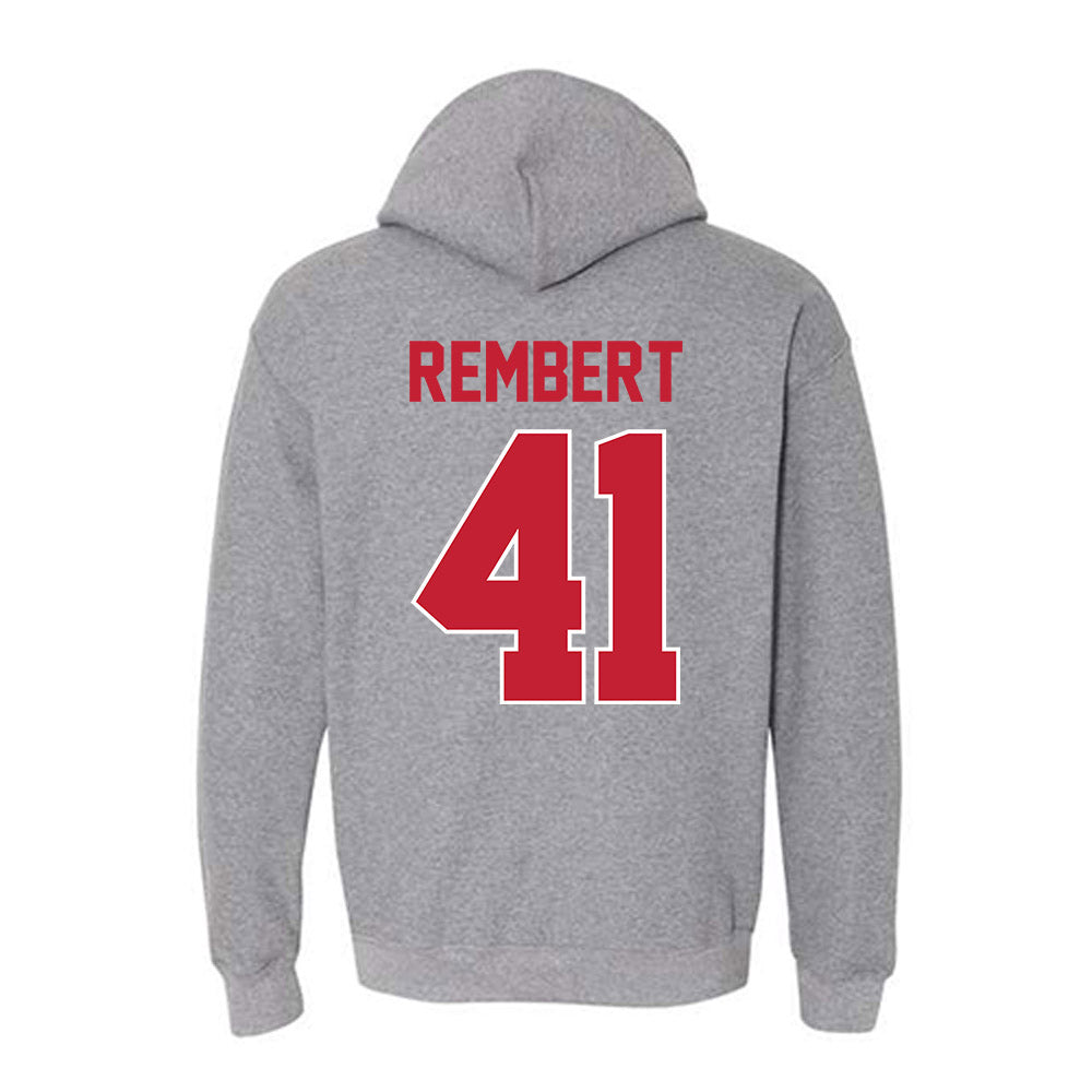 Ohio State - NCAA Football : Braxton Rembert - Classic Shersey Hooded Sweatshirt-1