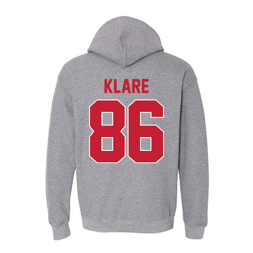 Ohio State - NCAA Football : Max Klare - Classic Shersey Hooded Sweatshirt-1