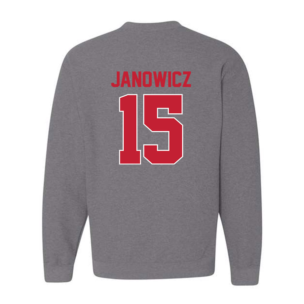 Ohio State - NCAA Men's Lacrosse : Tommy Janowicz - Classic Shersey Crewneck Sweatshirt-1