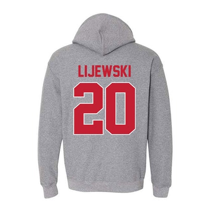 Ohio State - NCAA Women's Soccer : Riley Lijewski - Classic Shersey Hooded Sweatshirt-1
