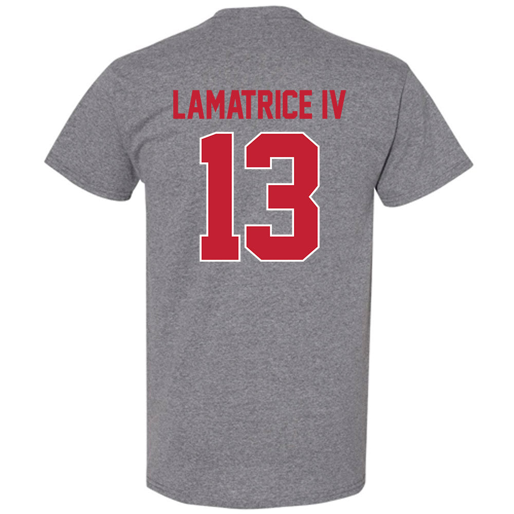 Ohio State - NCAA Men's Lacrosse : Angelo Lamatrice IV - Classic Shersey T-Shirt-1