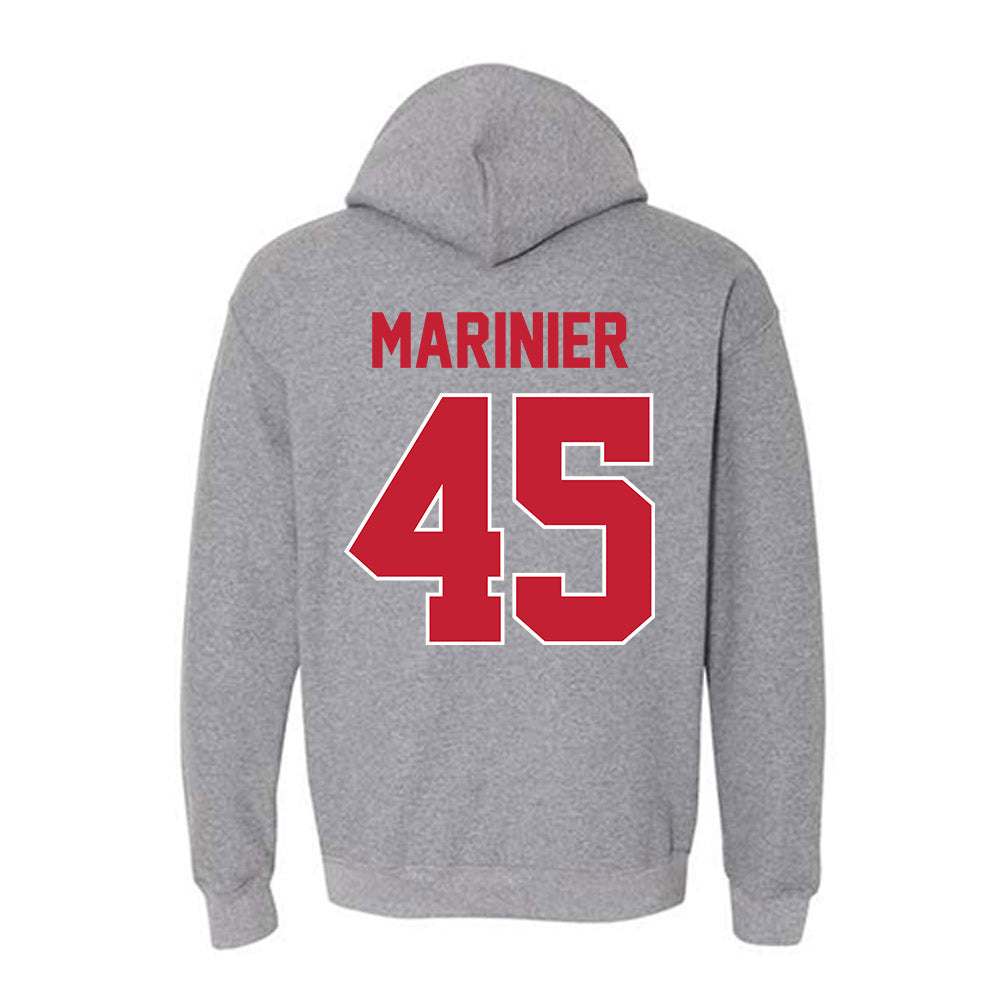 Ohio State - NCAA Men's Lacrosse : Alex Marinier - Classic Shersey Hooded Sweatshirt-1