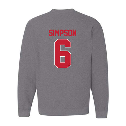 Ohio State - NCAA Baseball : Maddix Simpson - Classic Shersey Crewneck Sweatshirt-1