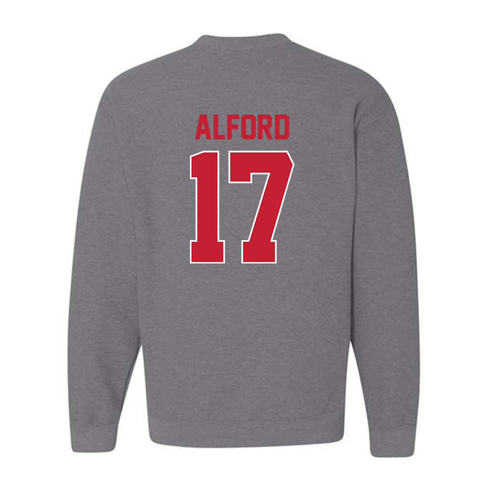 Ohio State - NCAA Football : Tarvos Alford - Classic Shersey Crewneck Sweatshirt-1