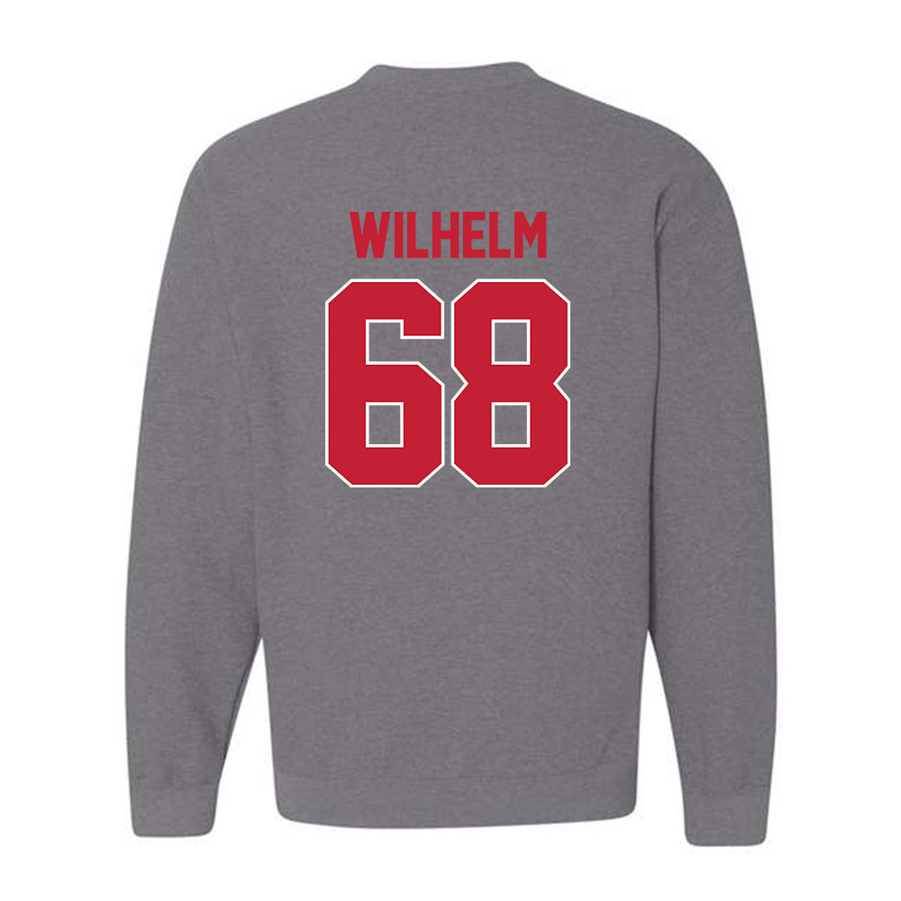 Ohio State - NCAA Football : Mason Wilhelm - Classic Shersey Crewneck Sweatshirt-1