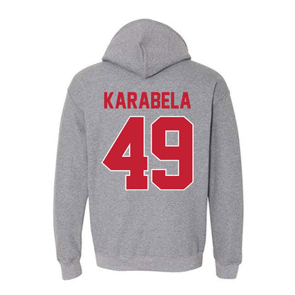 Ohio State - NCAA Men's Ice Hockey : Jake Karabela - Classic Shersey Hooded Sweatshirt-1