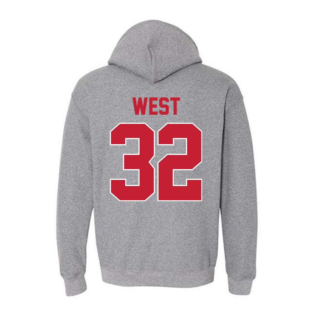 Ohio State - NCAA Football : Isaiah West - Classic Shersey Hooded Sweatshirt-1